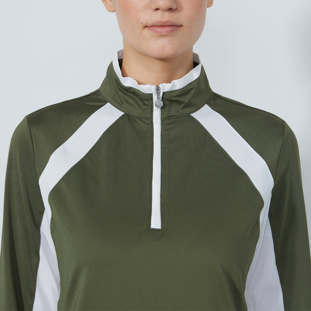 Daily Sports Panel Long Sleeve Neck ¼-zip
