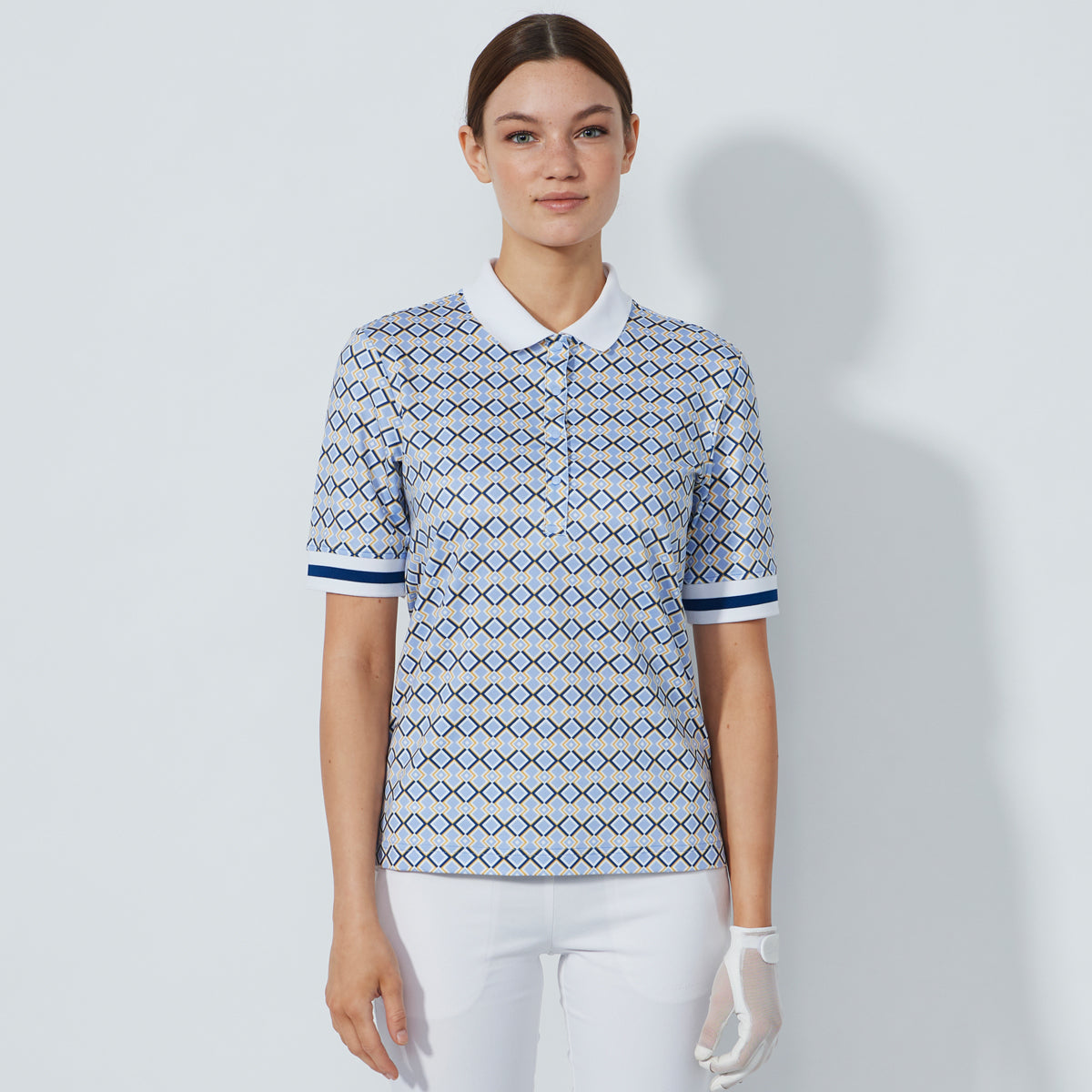 Daily Sports Printed 1/2 sleeve polo