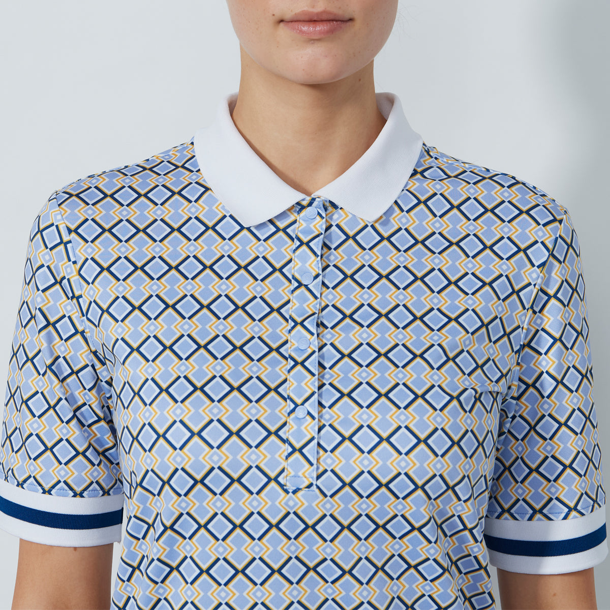 Daily Sports Printed 1/2 sleeve polo