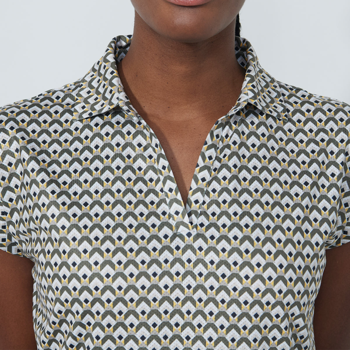 Daily Sports Printed Air Cap S polo - dame