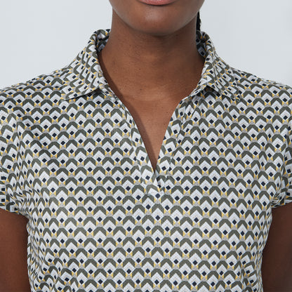 Daily Sports Printed Air Cap S polo - dame