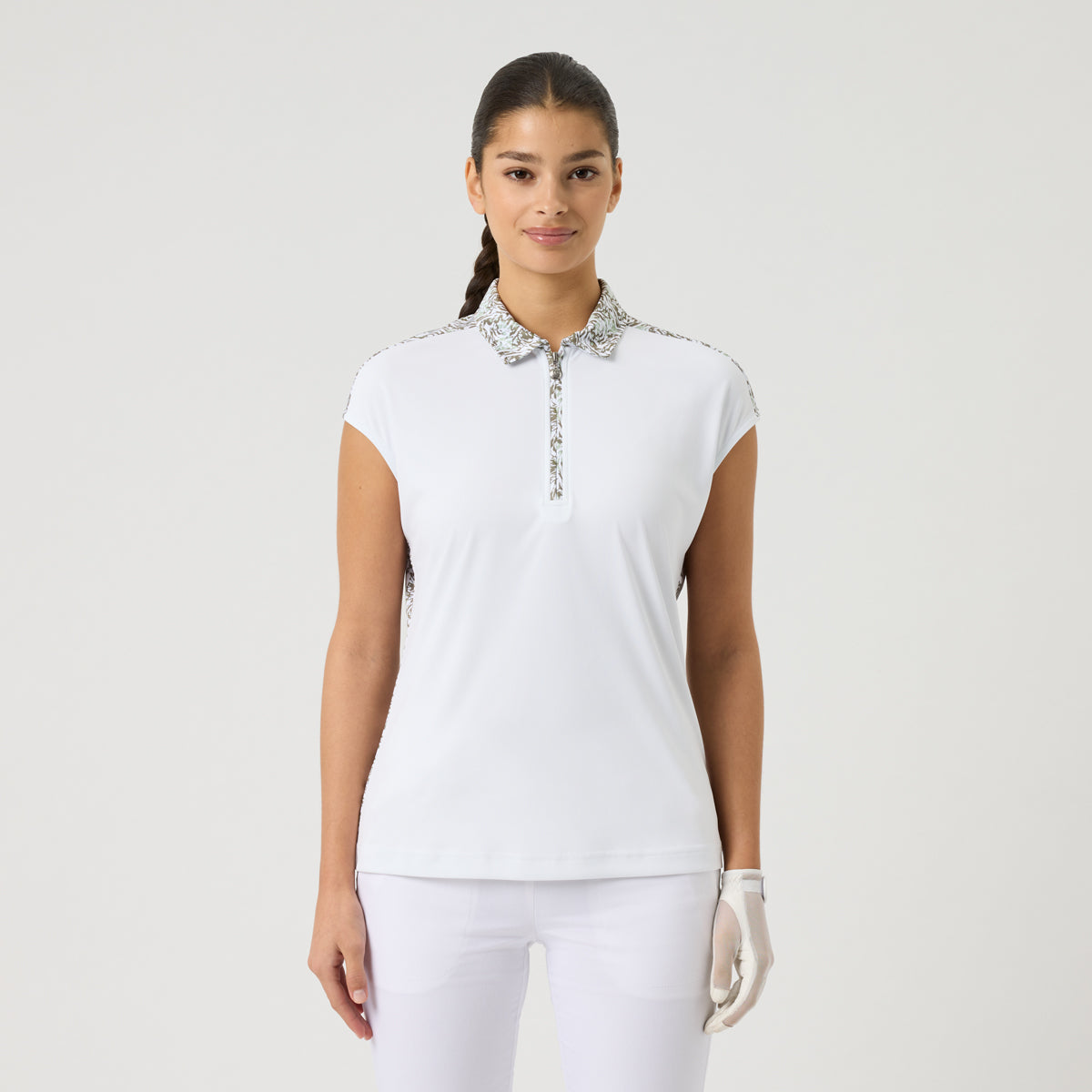 Daily Sports Printed Cap S polo - Dame