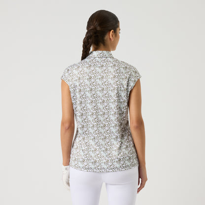 Daily Sports Printed Cap S polo - Dame