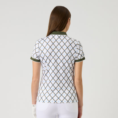 Daily Sports Printed SS polo - Dame