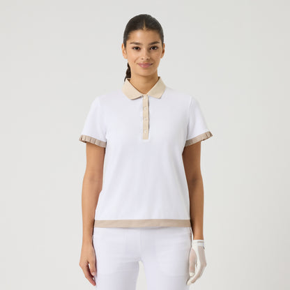 Daily Sports Pleat SS polo - Dame