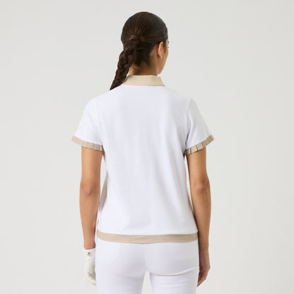 Daily Sports Pleat SS polo - Dame
