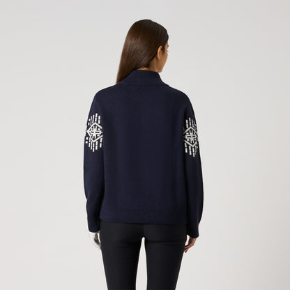 Daily Sports Half Neck Pullover Lined - Dame
