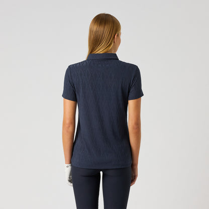 Daily Sports Graphic Jaquard SS polo - Dame
