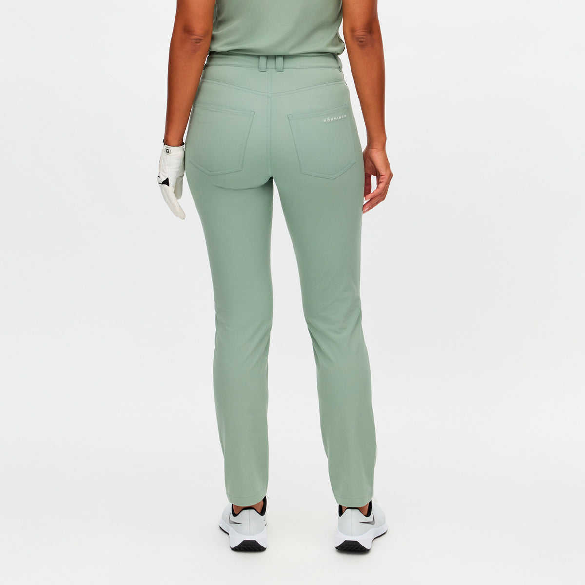 Röhnisch Chie Comfort bukser for dames, featuring a relaxed fit and soft fabric in a stylish design.