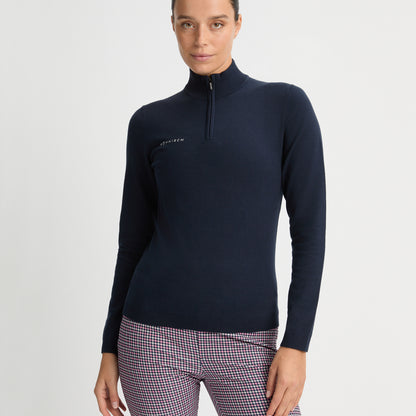 Röhnisch Kora Knitted ½-zip - Dame