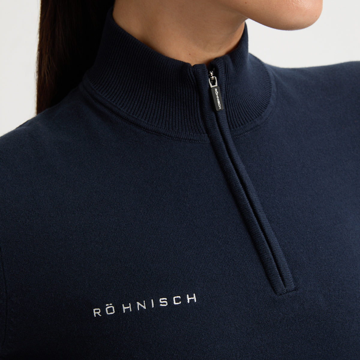 Röhnisch Kora Knitted ½-zip - Dame