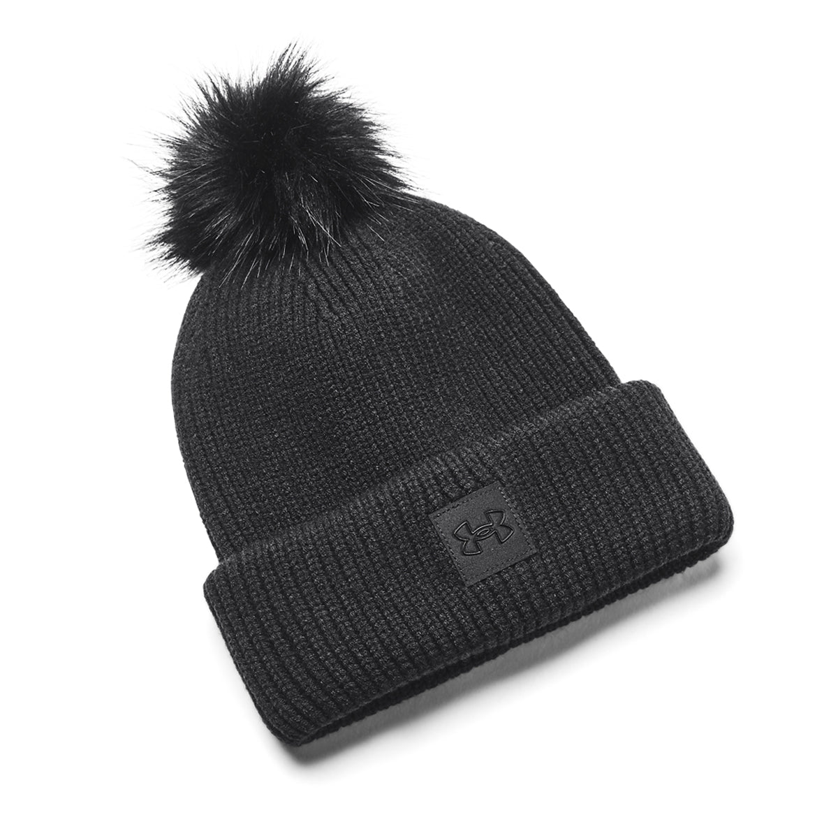 Under Armour Halftime Ribstrikket pom hue - Dame