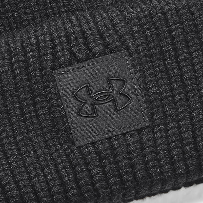 Under Armour Halftime Ribstrikket pom hue - Dame