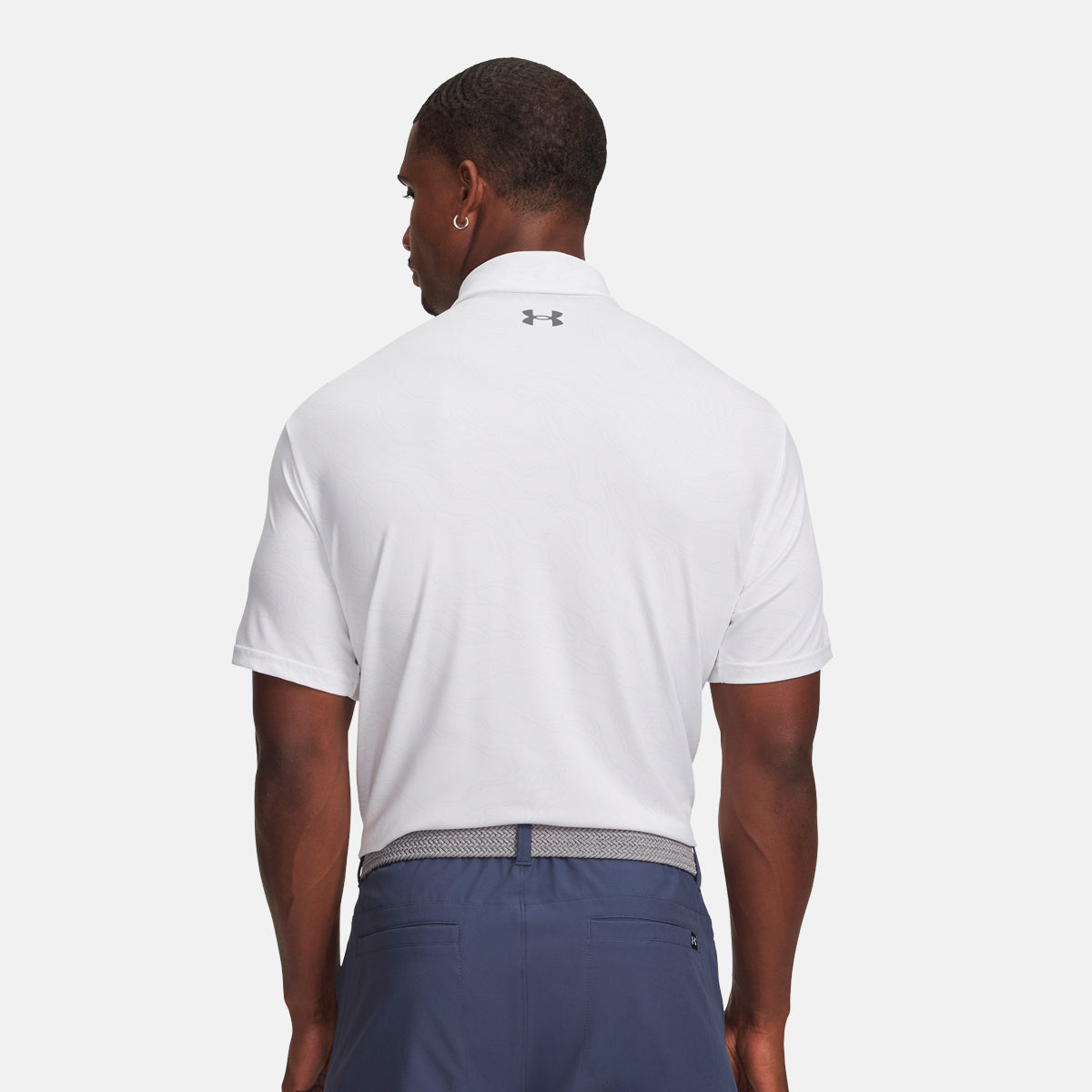 Under Armour Playoff 3.0 Printed polo - Hvid - Golf Experten A/S