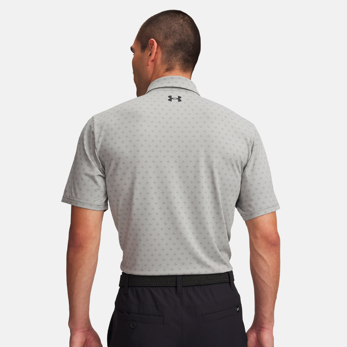 Under Armour Playoff 3.0 Printed polo - Grå - Golf Experten A/S