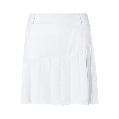 Cross Solid Pleat skort 45 cm. - Dame