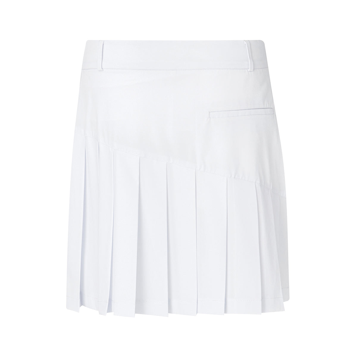 Cross Solid Pleat skort 45 cm. - Dame