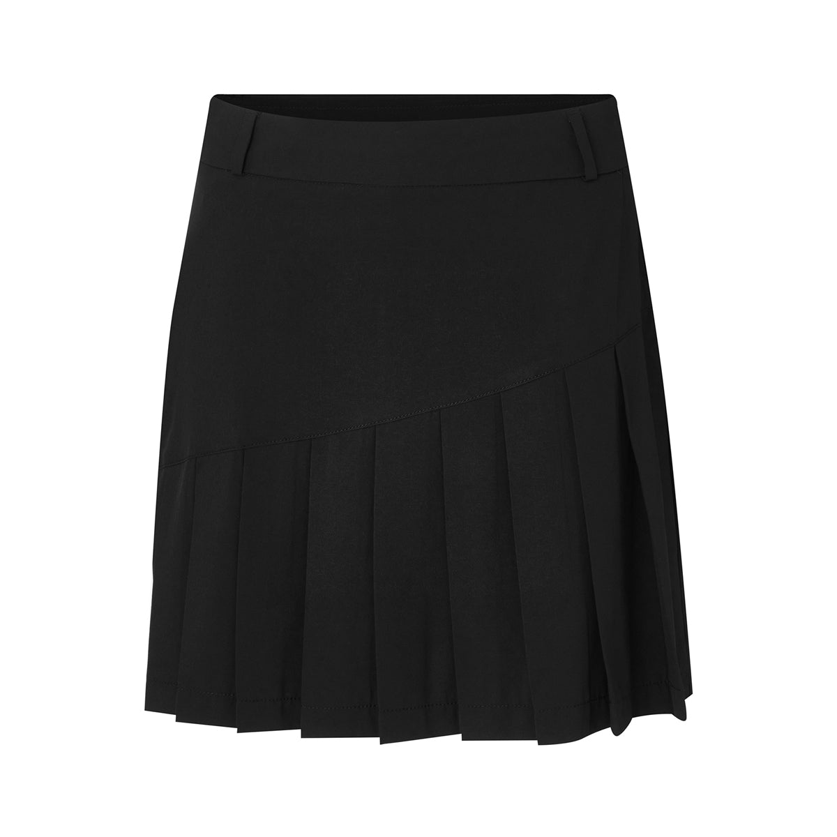 Cross Solid Pleat skort 45 cm. - Dame