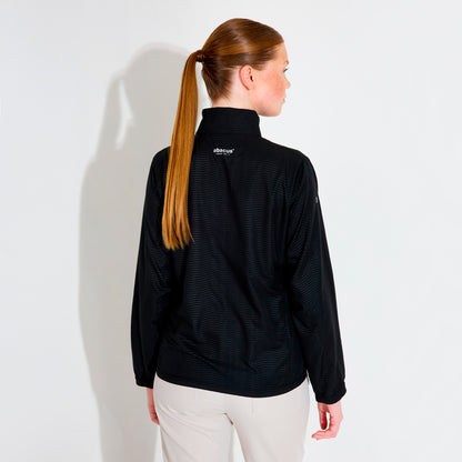 Abacus Lanark Classic windproof jacket for women, lightweight windstopper with a sleek design, suitable for outdoor activities.