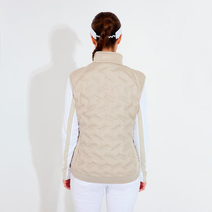 Abacus Portrush Hybrid vest for women, featuring a sleek design and lightweight fabric, ideal for outdoor activities.