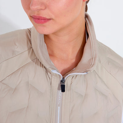 Abacus Portrush Hybrid vest for women, featuring a sleek design and lightweight fabric, ideal for outdoor activities.