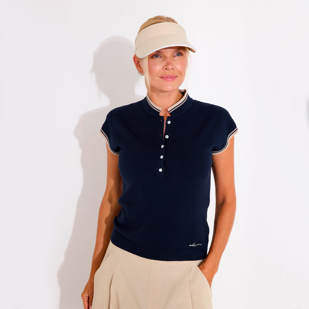 Abacus Niblick cupsleeve polo - Dame