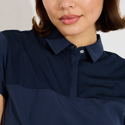 Abacus Manga Loosefit Cupsleeve polo - Dame