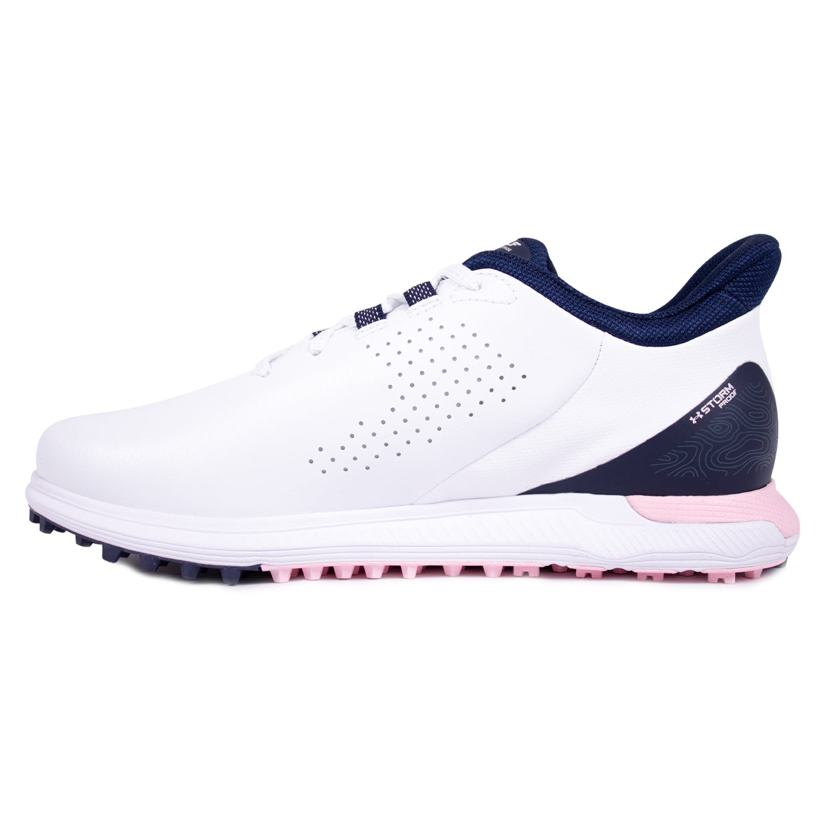 Under Armour Drive Fade SL - Hvid/Pink/Navy - Dame