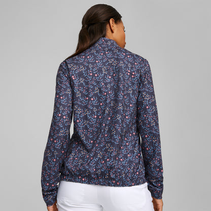 Puma Cloudspund Floral 1/4-zip midlayer - Dame