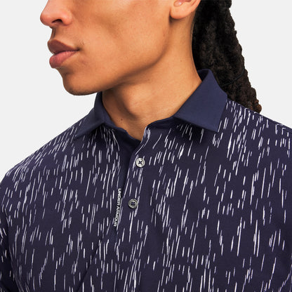 Under Armour ArmourDry Printed polo - Navy/hvid