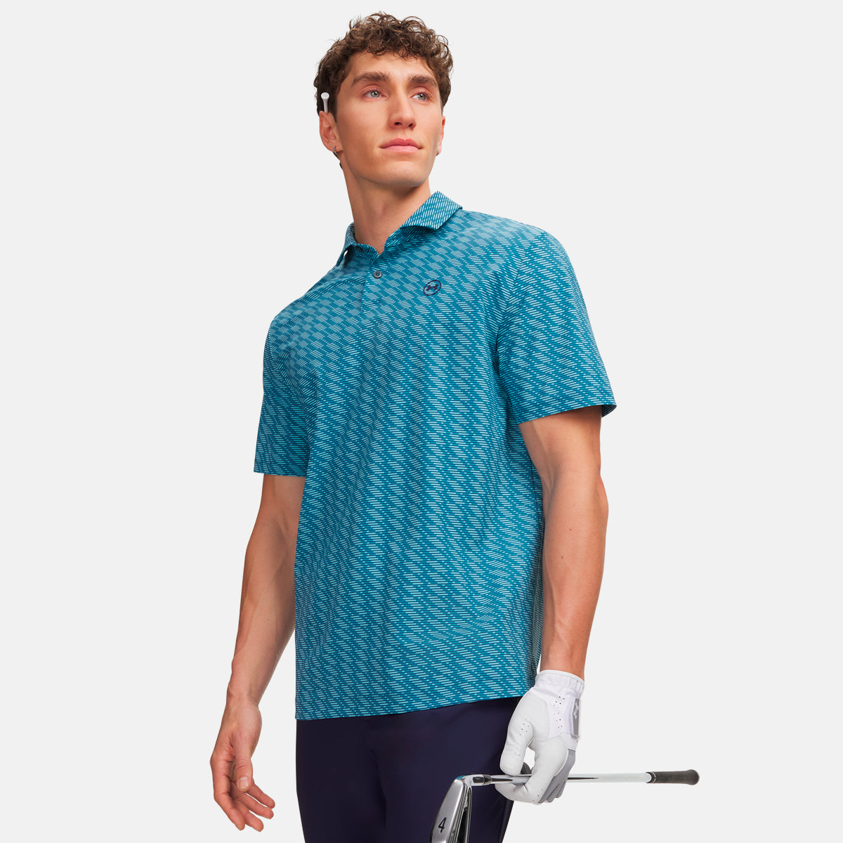 Under Armour Drive Chill Printed polo - Blå