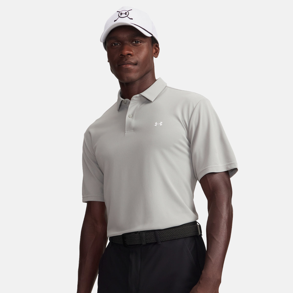 Under Armour T2G Pique polo - Grå - Golf Experten A/S