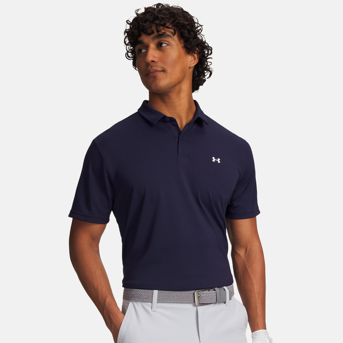Under Armour T2G Pique polo - Navy - Golf Experten A/S