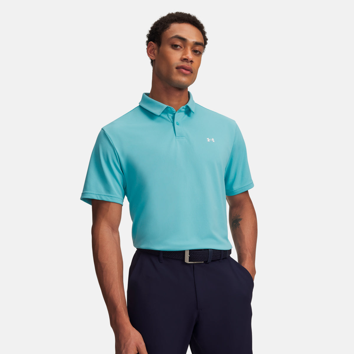 Under Armour T2G Pique polo - Lyseblå