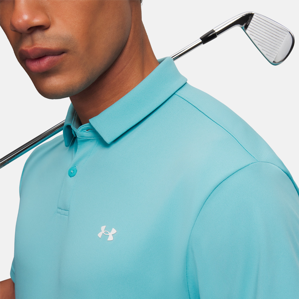 Under Armour T2G Pique polo - Lyseblå