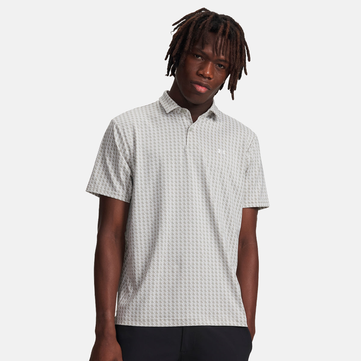 Under Armour T2G Printed polo - Grå - Golf Experten A/S