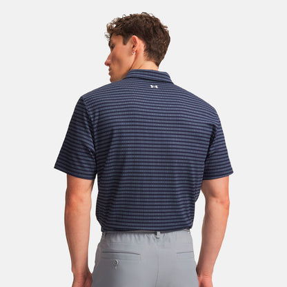 Under Armour T2G Printed polo - Navy/hvid