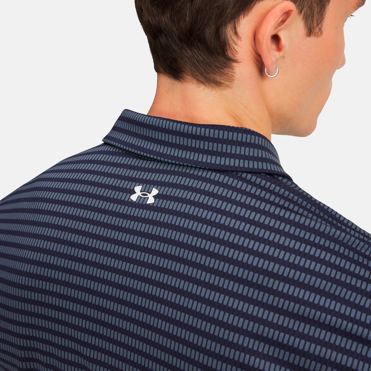 Under Armour T2G Printed polo - Navy/hvid