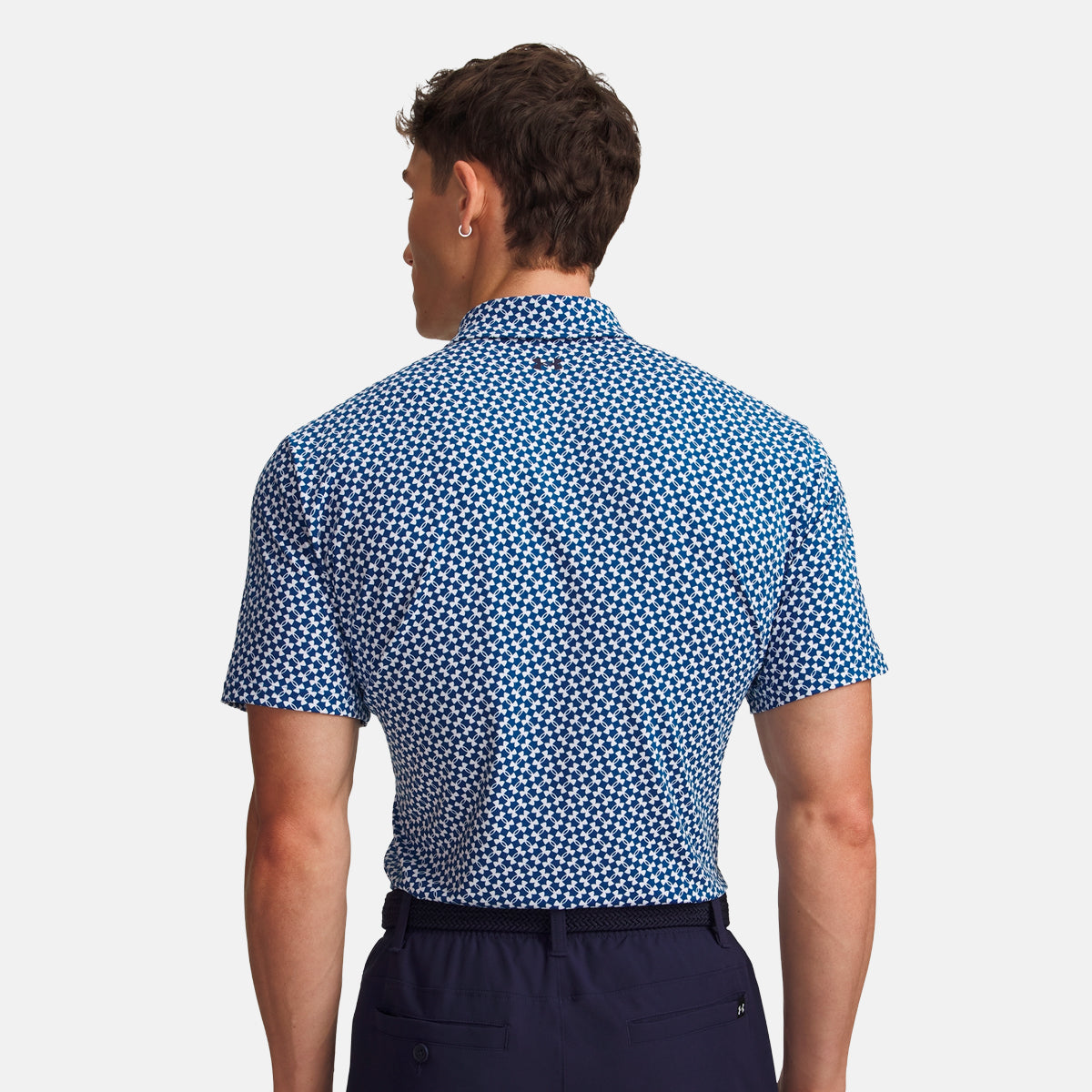 Under Armour T2G Printed polo - Blå/navy - Golf Experten A/S