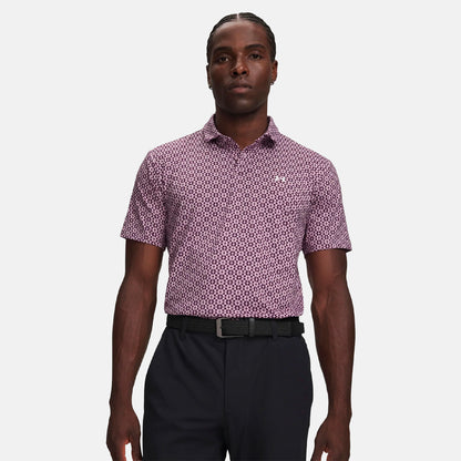 Under Armour T2G Printed polo - Pink/purple