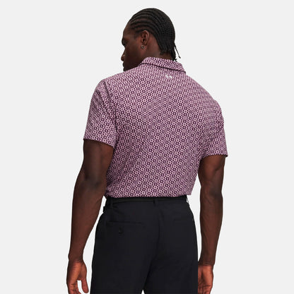 Under Armour T2G Printed polo - Pink/purple