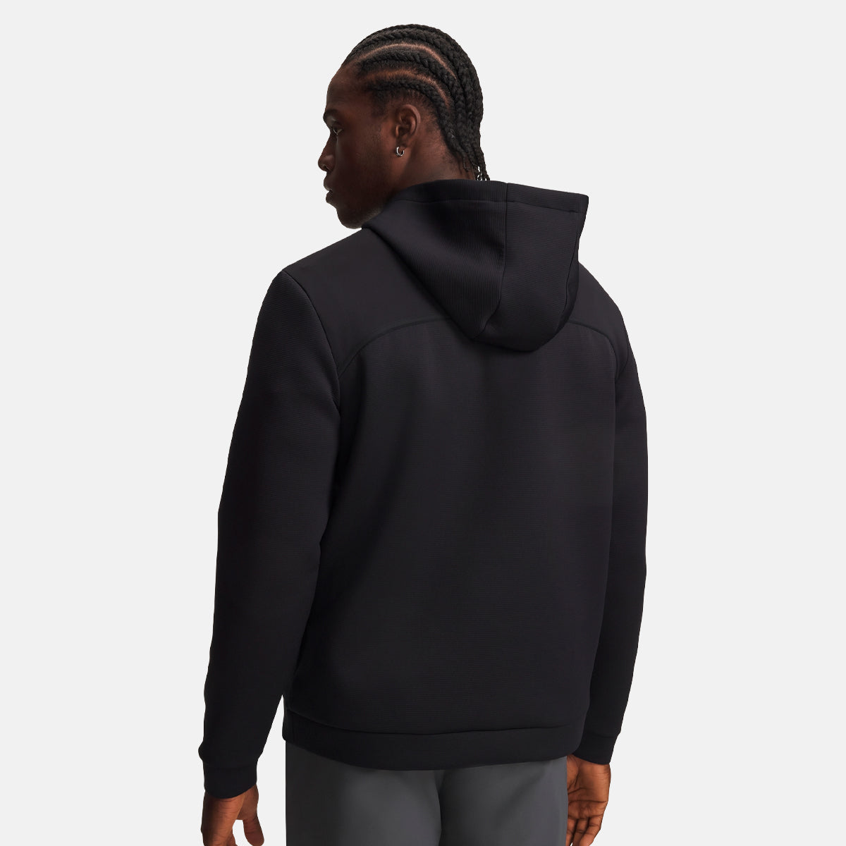 Under Armour Drive Midlayer Hoodie - Sort/grå