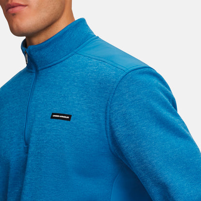 Under Armour Hybrid Sweaterfleece - Blå