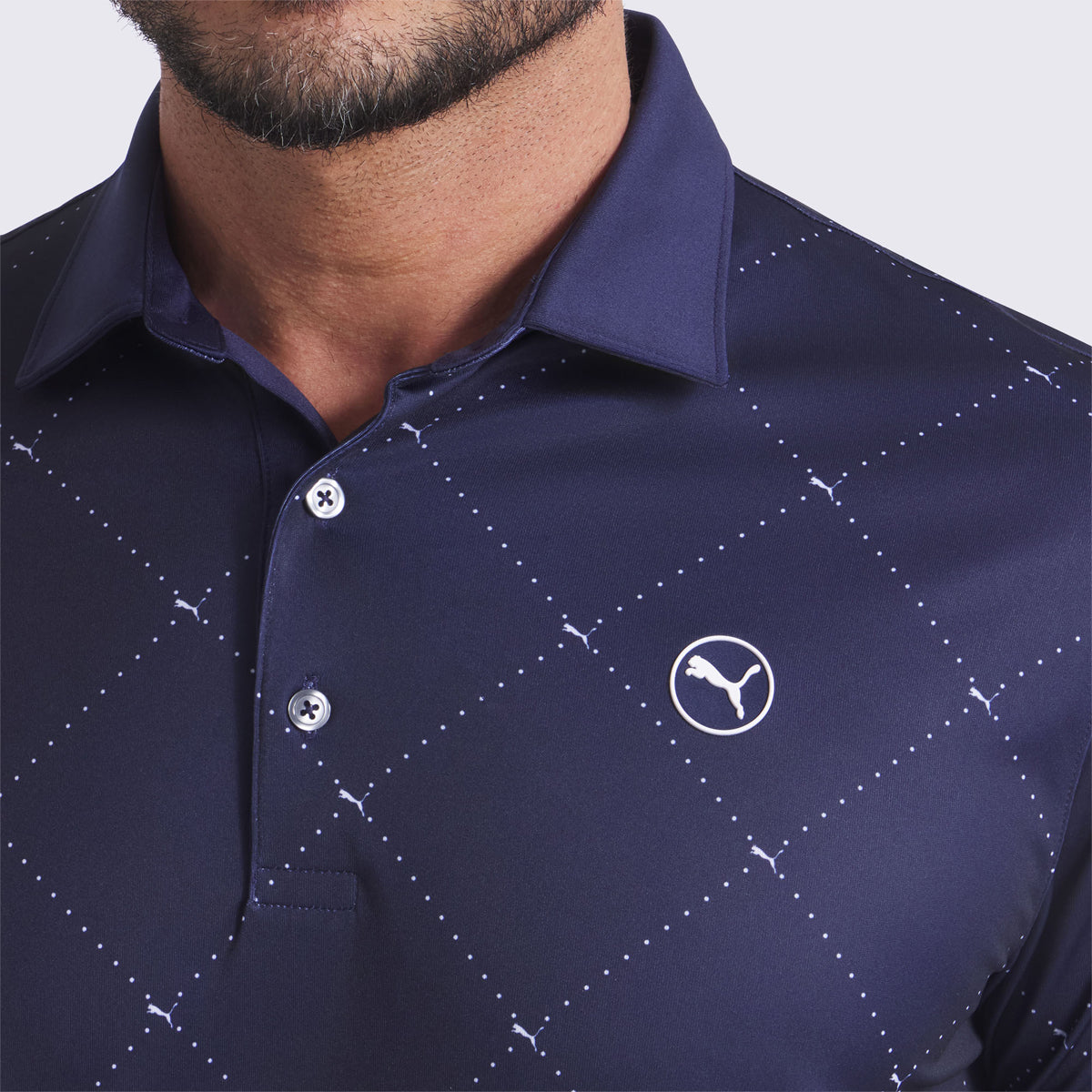 Puma Pure 2.0 Argyle polo