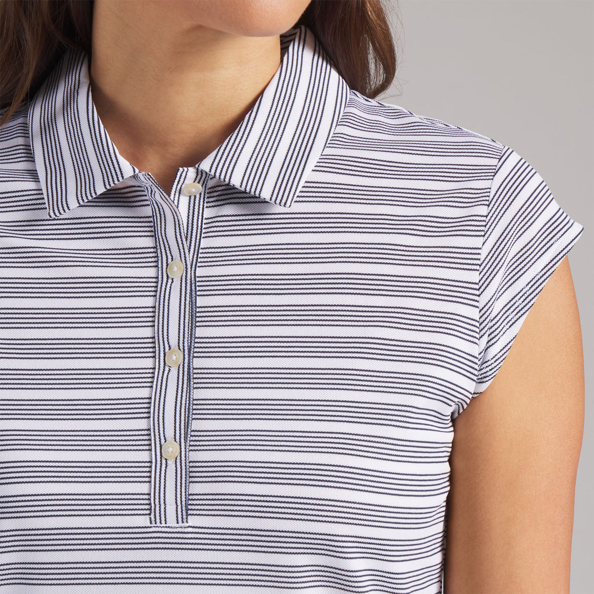 Puma Pique YD Stripe polo - Dame