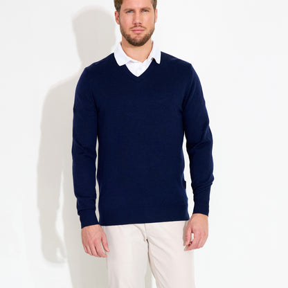 Abacus Liffin V-hals pullover
