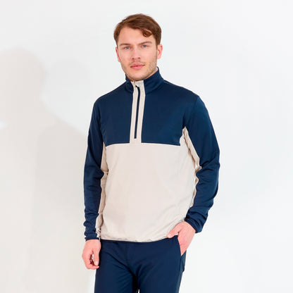 Abacus Erne midlayer for men, featuring a stylish design and comfortable fit, ideal for outdoor activities.