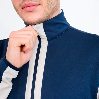 Abacus Erne midlayer for men, featuring a stylish design and comfortable fit, perfect for layering in cooler weather.