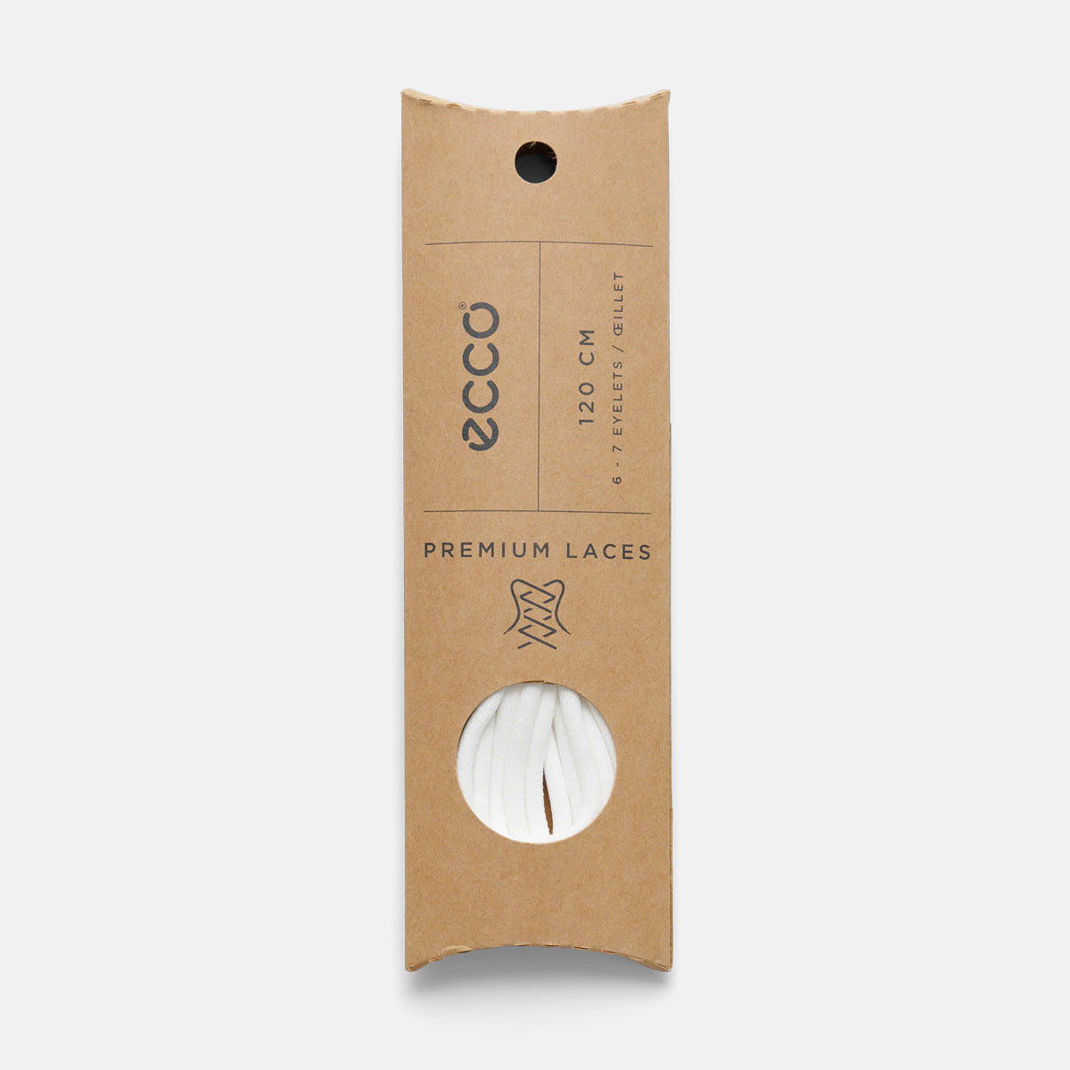 Ecco Sporty runde snørebånd