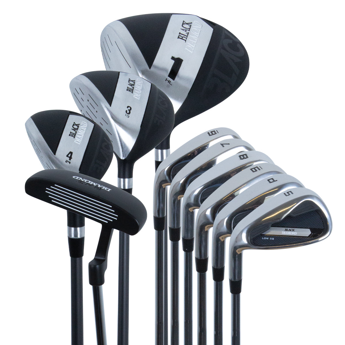 Black Diamond pakkesæt - Stål - Venstre hånd